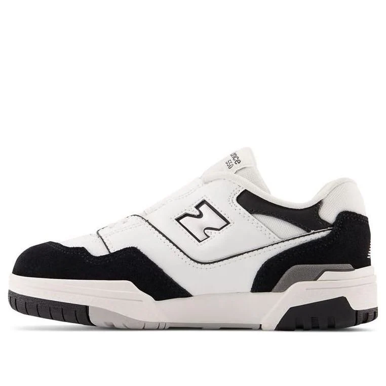 (PS) New Balance 550 Bungee Lace with Top Strap 'White Black' PHB550CA