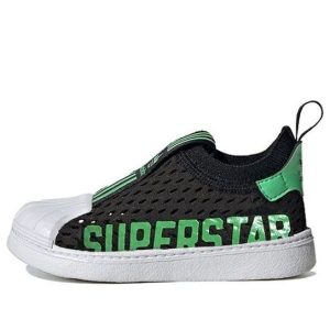(TD) adidas Superstar 360 2.0 'Black Collegiate Green' HQ4056