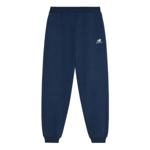 New Balance Logo Essentials Pants Asia Sizing 'Blue' 6LD38101-NV