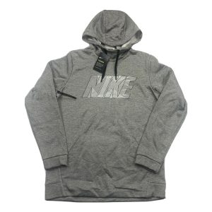 Nike Therma Fit Graphic Hoodie 'Heather Grey' BV2755-071