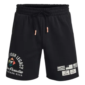 Under Armour Project Rock Heavyweight Terry Shorts 'Black' 1377439-001