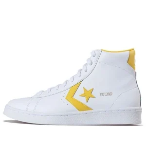Converse Pro Leather High 'White Amarillo' 166812C