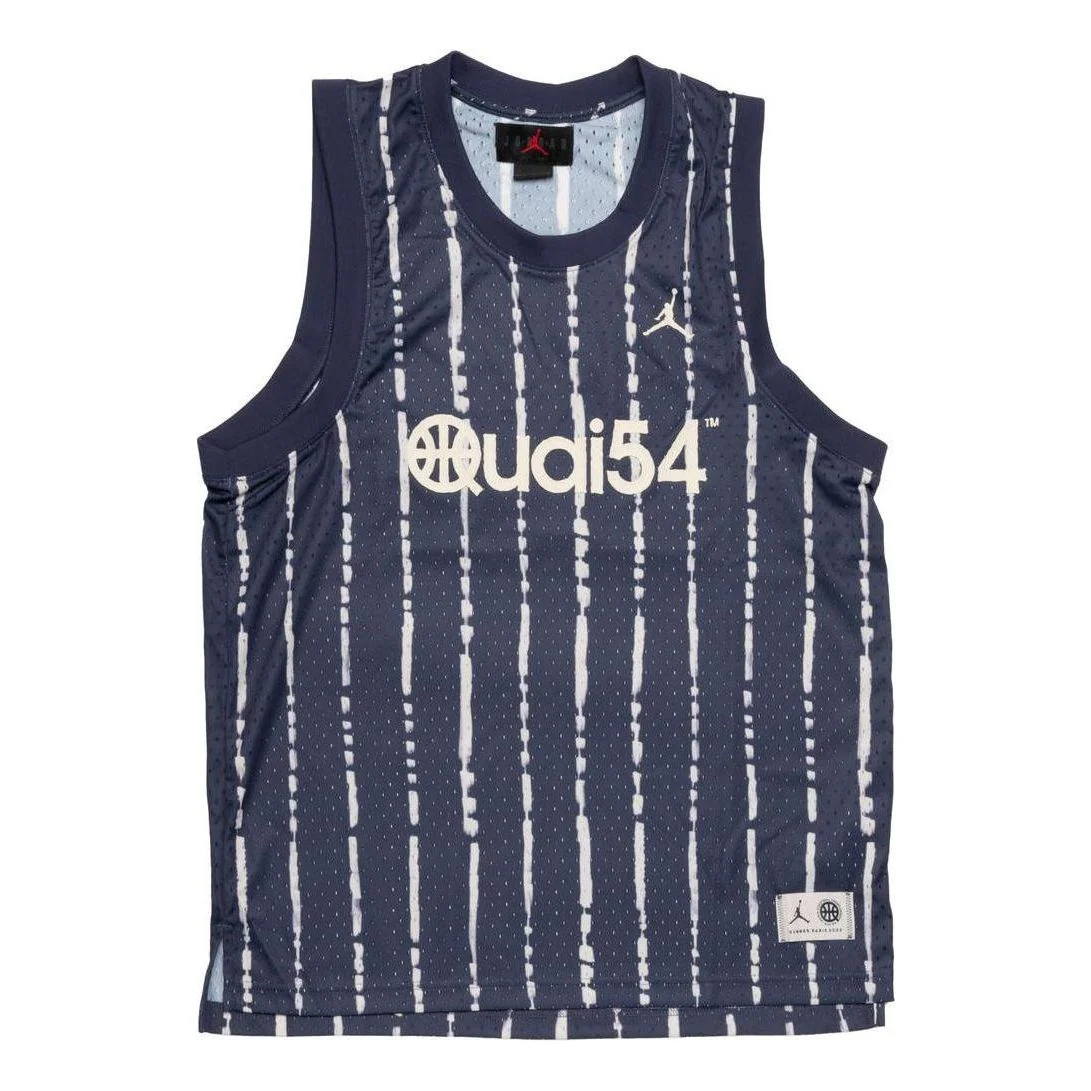 Air Jordan Quai 54 Sport Mesh Jersey 'Blue' DV6793-511