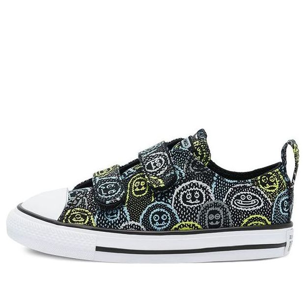 (TD) Converse Chuck Taylor All Star Low Top 'Black White Blue' 769305C