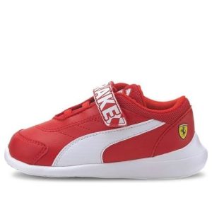 (TD) PUMA Scuderia Ferrari Kart Cat III Running Shoes Red 339978-01