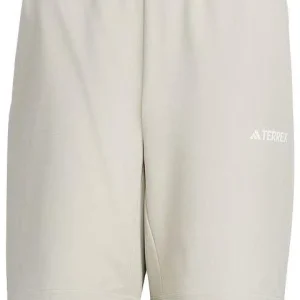 adidas Terrex AEROREADY Logo Shorts Asia Sizing 'Light Grey' IS0286
