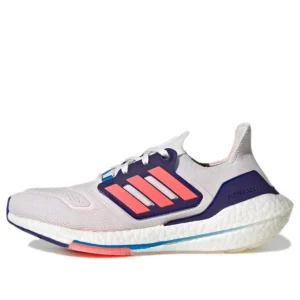 (WMNS) adidas Ultraboost 22 'White Turbo Indigo' GX5589