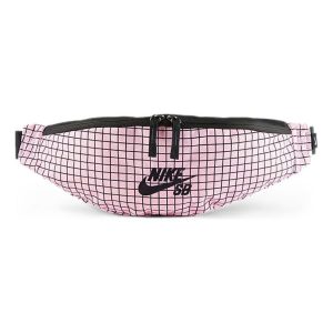 Nike SB Heritage Print Waistpack Fanny Pack 'Black Pink' CK6755-629