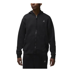 Air Jordan Full-Zip Fleece Hoodie 'Black' FJ7771-010