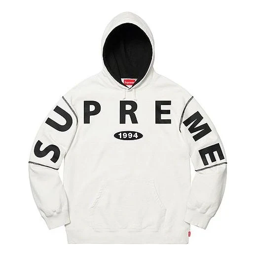 Supreme FW19 Week 1 Spread Logo Hooded Sweatshirt Logo SUP-FW19-041