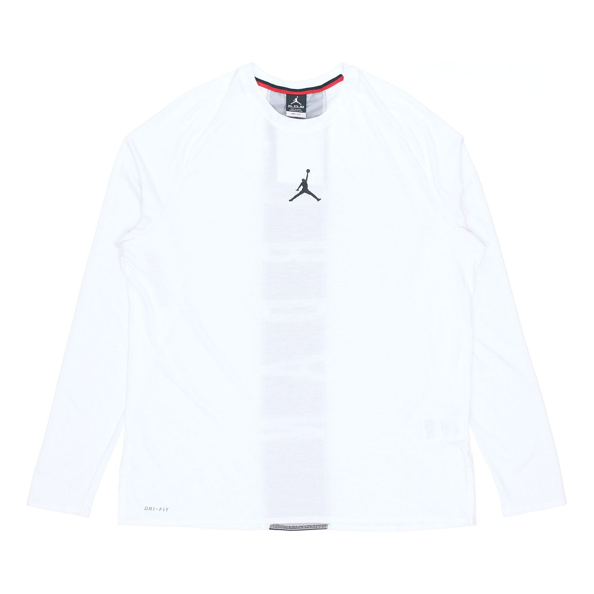 Air Jordan 23 Alpha Dri-Fit Back Printing Long Sleeves White 926437-100