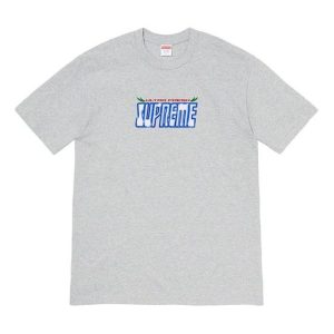 Supreme FW20 Week 7 Ultra Fresh Tee LogoT SUP-FW20-174-GRAY