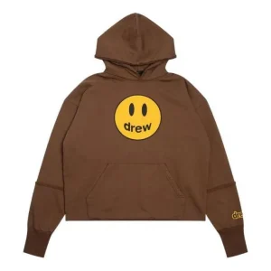Drew House Mascot Deconstructed Hoodie 'Brown' DR-SS22-152