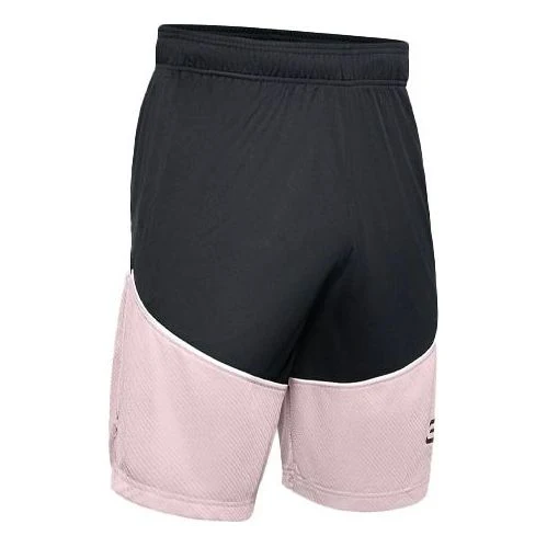 Under Armour SC30 10 inch Basketball Shorts 'Black Pink' 1351323-002