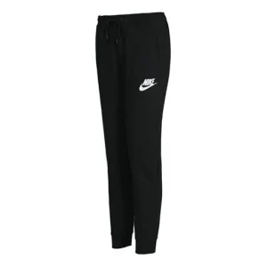 (WMNS) Nike As W Nsw Rally Pant Bundle Feet Sports Long Pants Black 931869-010
