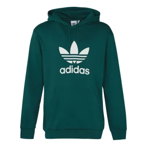 adidas originals hooded Drawstring Pullover Green EJ9681