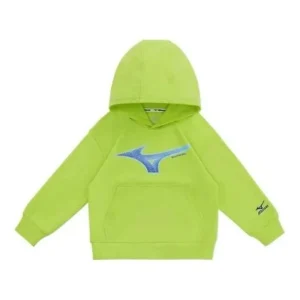 (GS) Mizuno Logo Hoodie 'Green' 32CA3910