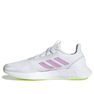 (WMNS) adidas QT Racer 'White Clear Lilac' FY5675