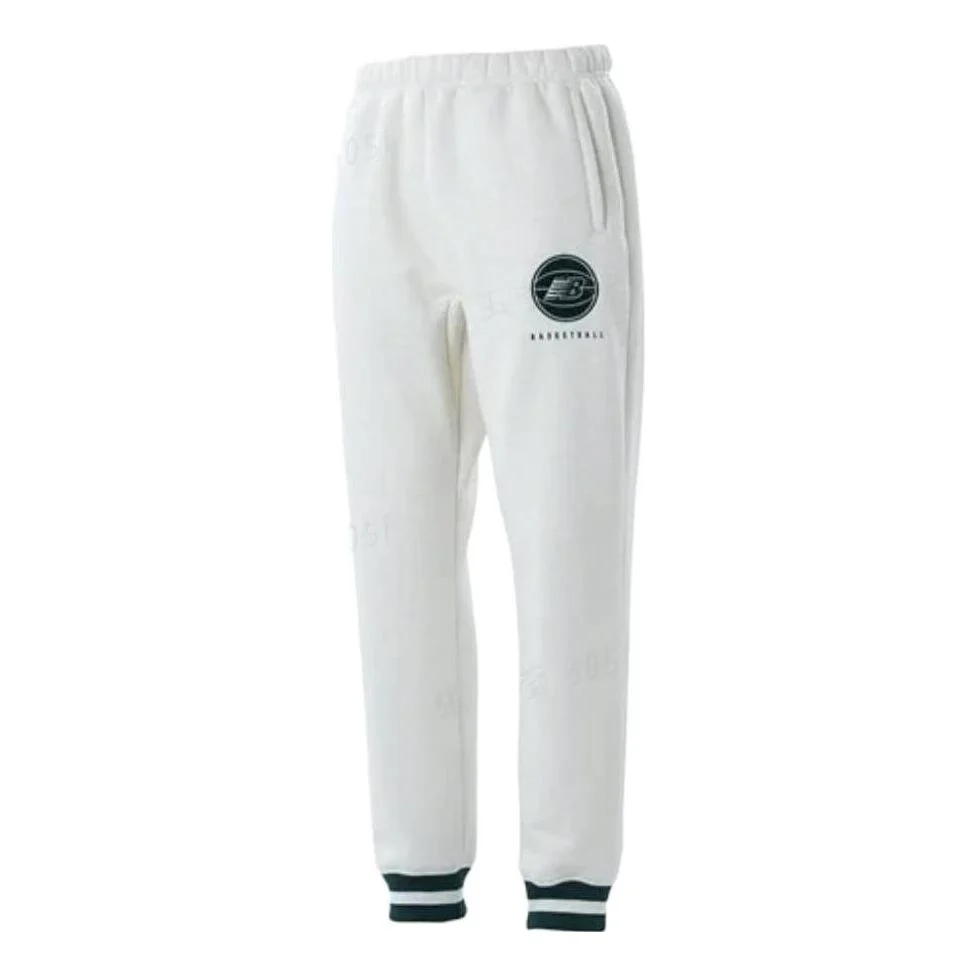 New Balance Sweat Bonding Fleece Pants Asia Sizing 'Beige' AMP25118-SST