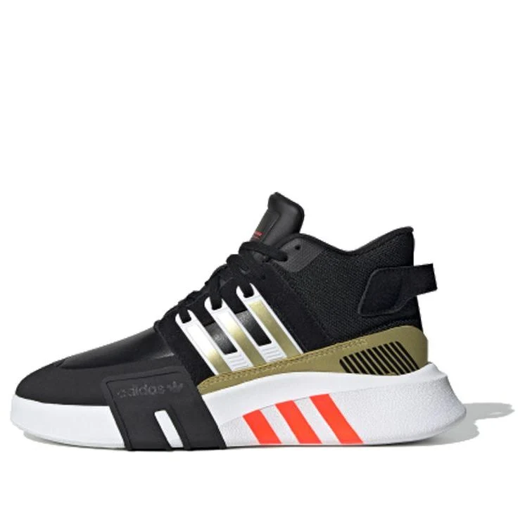 (WMNS) adidas originals EQT Bask Adv V2 'Black Gold White' FW5348