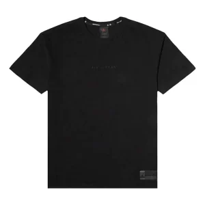 Air Jordan x Fragment Lifestyle Tee 'Black Reflective Silver' DA2083-010