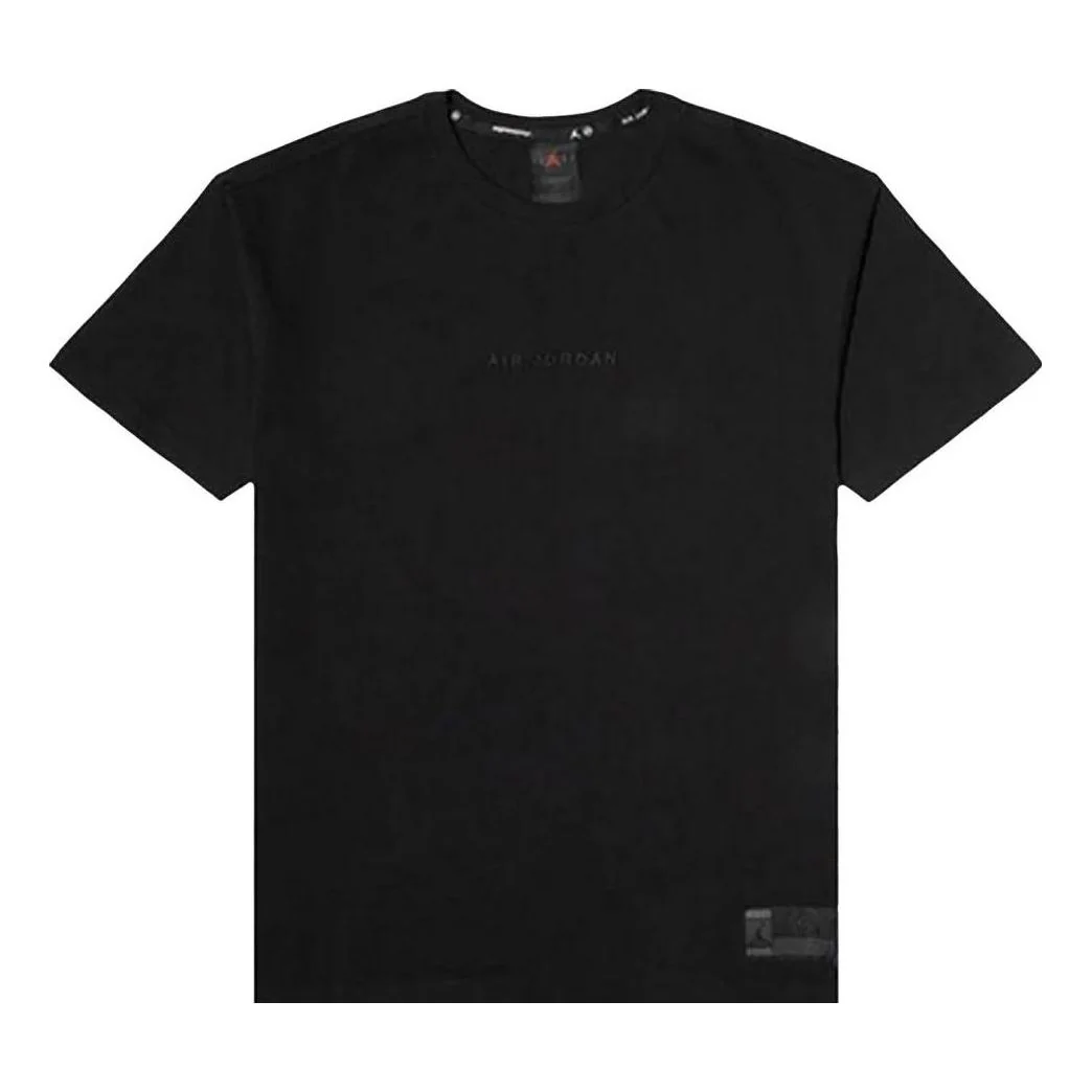 Air Jordan x Fragment Lifestyle Tee 'Black Reflective Silver' DA2083-010