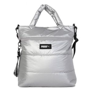 (WMNS) PUMA Prime Puffa Shopper Bag 'Sliver' 078192-02