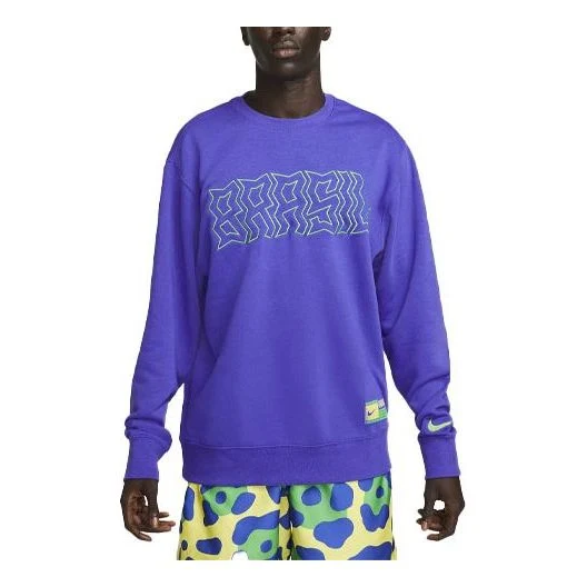 Nike Brazil logo sweatshirt 'Purple' DR9987-430