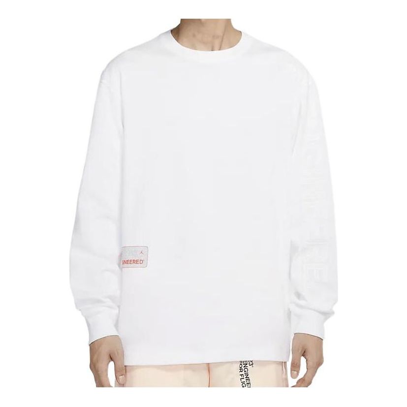 Air Jordan 23 Engineered Training Sports Long Sleeves White CN3102-100