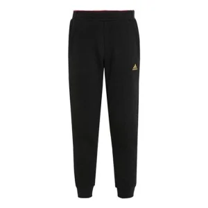 adidas M Pants Solid Color Casual Sports Bundle Feet Long Pants Black H55257