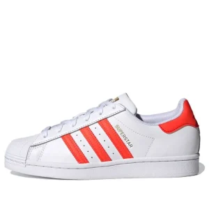 (WMNS) adidas Superstar 'White Scarlet' FX5963