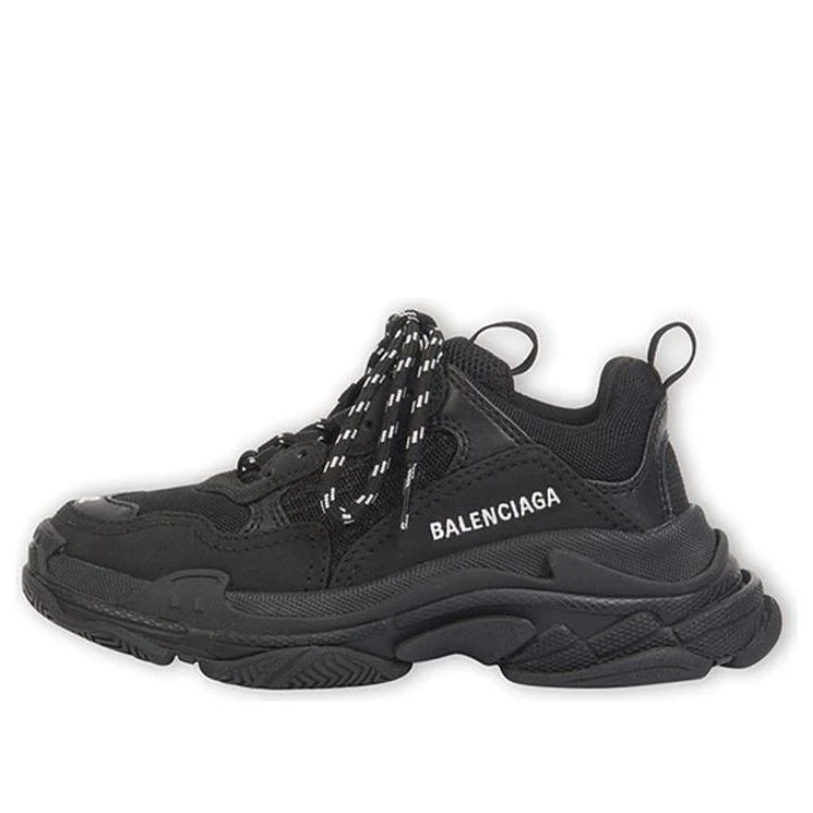 (PS) Balenciaga Triple S Sneakers 'Black' 654251W2CA41000