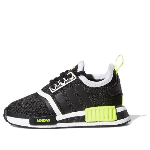 (TD) adidas NMD_R1 Infant 'Black Solar Yellow' GY4974