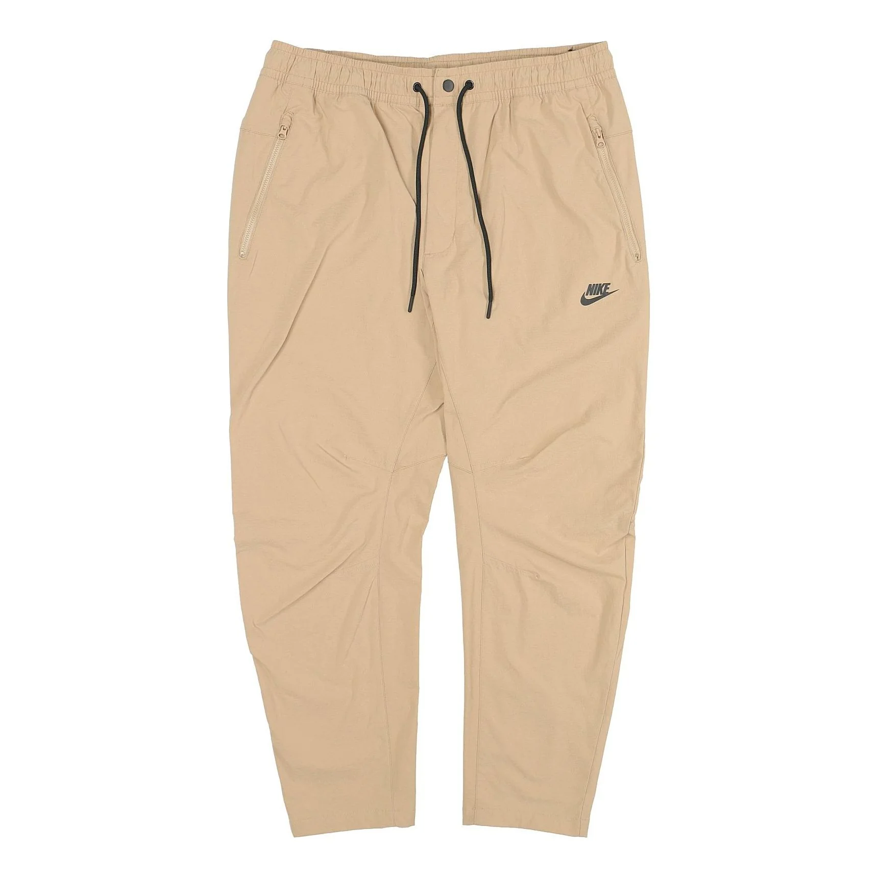 Nike Small Logo Pattern Woven Athleisure Casual Sports Long Pants Khaki CD9229-297