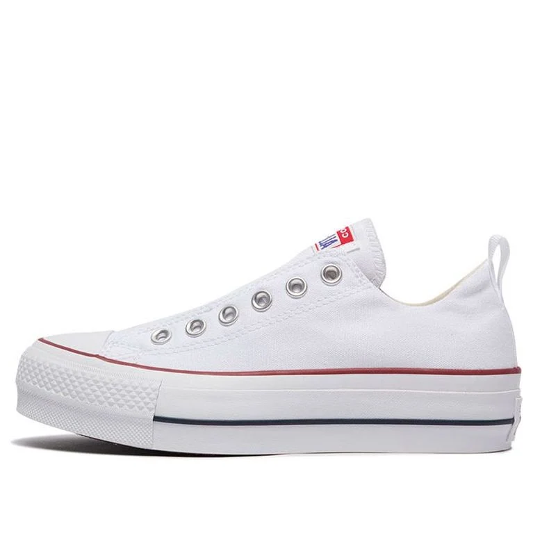 (WMNS) Converse Chuck Taylor All Star Lift Slip Ox 'White' 563457C