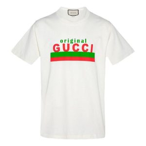 Gucci Original Print Oversize T-Shirt 'White' 616036-XJCOQ-9095