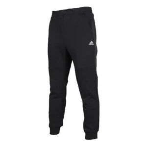 adidas AI PNT Space Casual Sports Knit Long Pants Black FJ0237