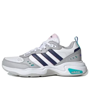 (WMNS) adidas Strutter 'White Dark Blue' EG2689