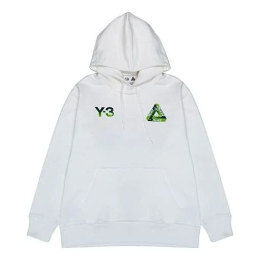 adidas Y-3 x PALACE Logo Hoodie 'White' HT3754