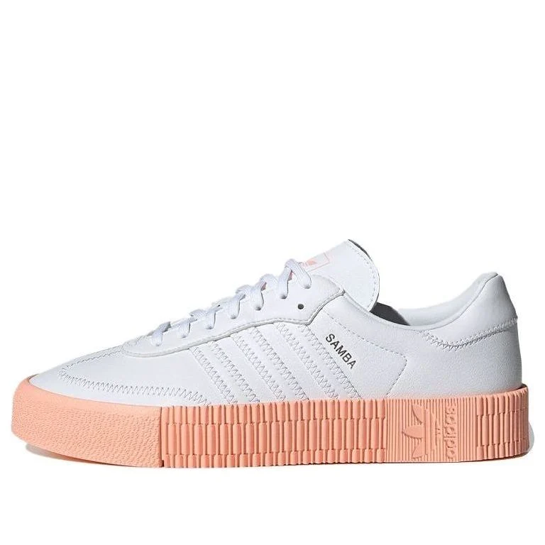 (WMNS) adidas Sambarose 'White Orange' GZ8615