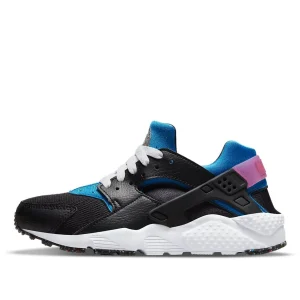 (GS) Nike Huarache Run 'Black Light Photo Blue' DR0166-001