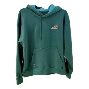 Converse Rainbow Cloud Graphic Pullover Hoodie Asia Sizing 'Green' 10025518-A02
