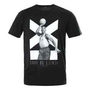 Air Jordan 11 Michael Jordan Jumpman T-Shirt 'Black' 916046-010