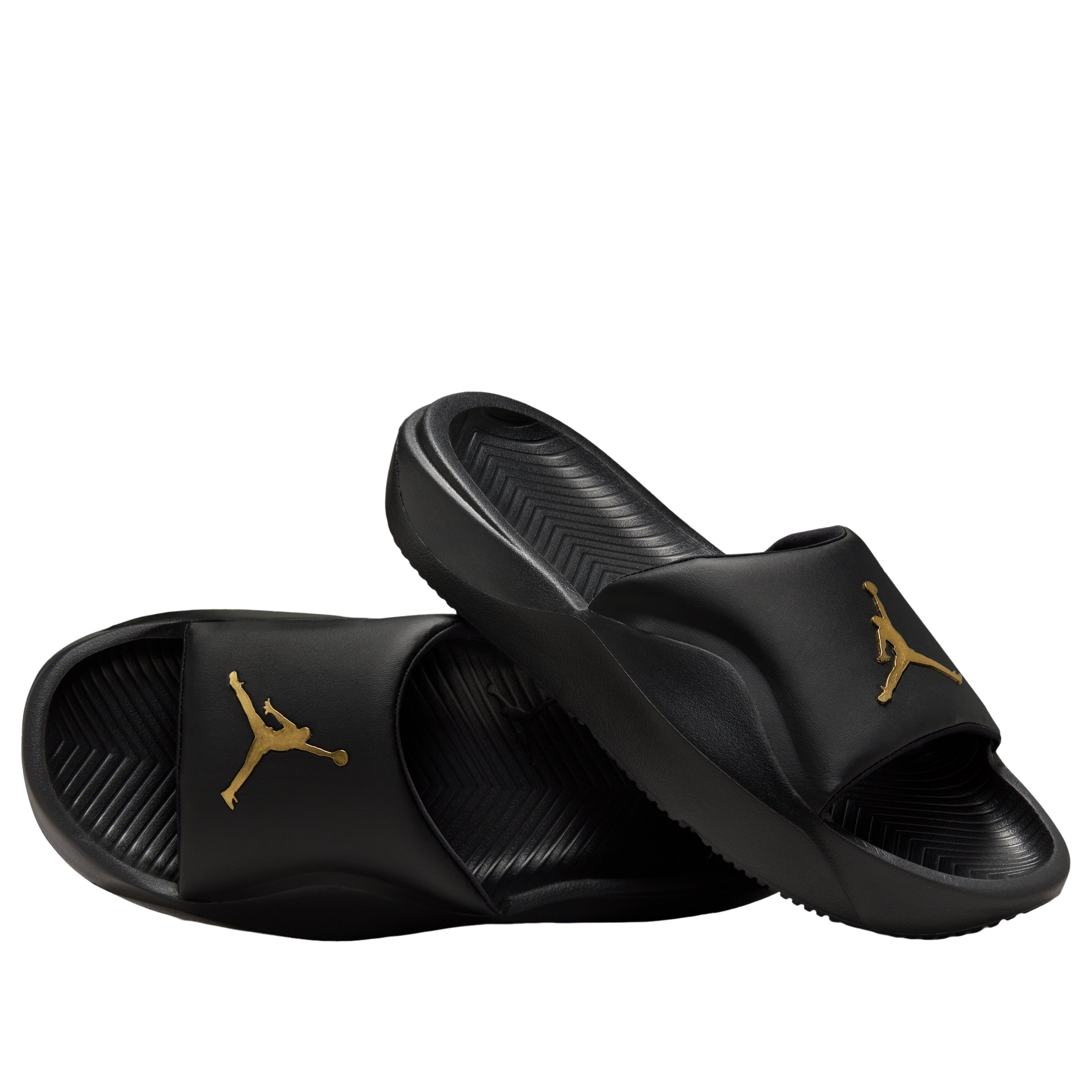 Air Jordan Franchise Slides 'Black Metallic Gold' HF3263-007