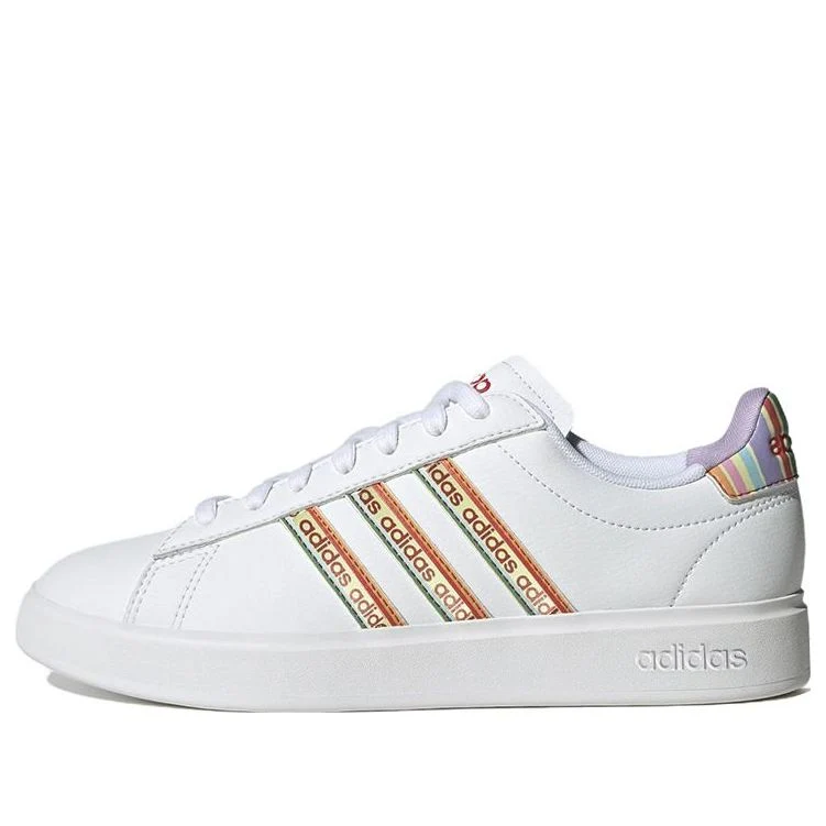 (WMNS) adidas Grand Court 2.0 'Multi-Color Stripes' HP9412