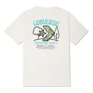 Converse Landscape Center Tee Asia Sizing 'White' 10023269-A01