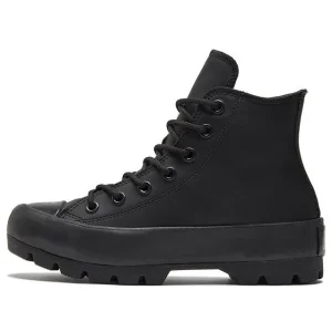 (WMNS) Converse Chuck Taylor All Star Lugged 'Black' 573064C