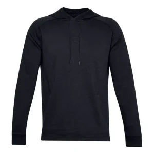 Under Armour Project Rock Charged Cotton Logo Hoodie 'Black' 1357193-001