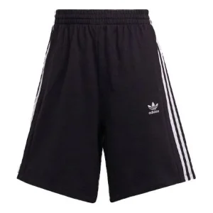 (WMNS) adidas Bermuda Shorts Asia Sizing 'Black White' HM2137