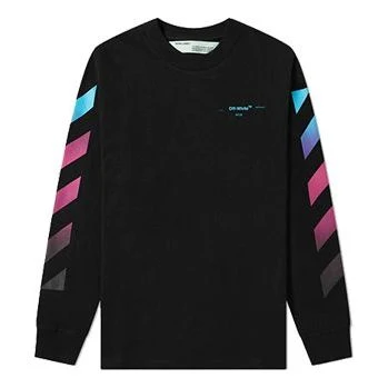 Off-White Gradient Arrows Sketch Mens Long Sleeve Sweater OMBA025F181920051088